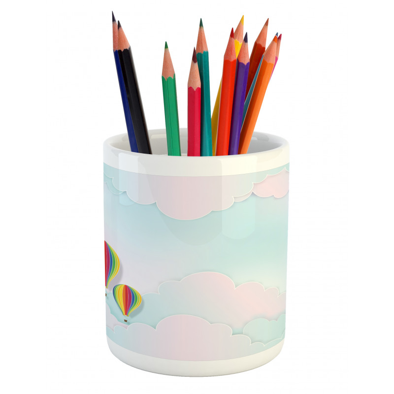 Dreamy Gradient Sky Pencil Pen Holder