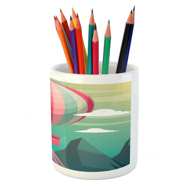 Polygonal Lines Pencil Pen Holder