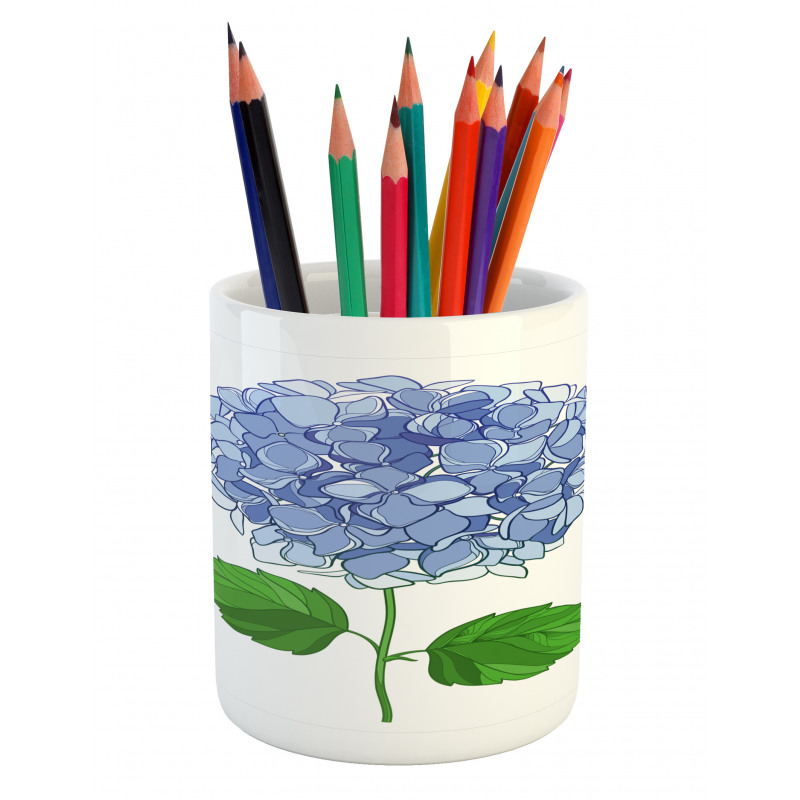 Simple Flower Blooms Pencil Pen Holder