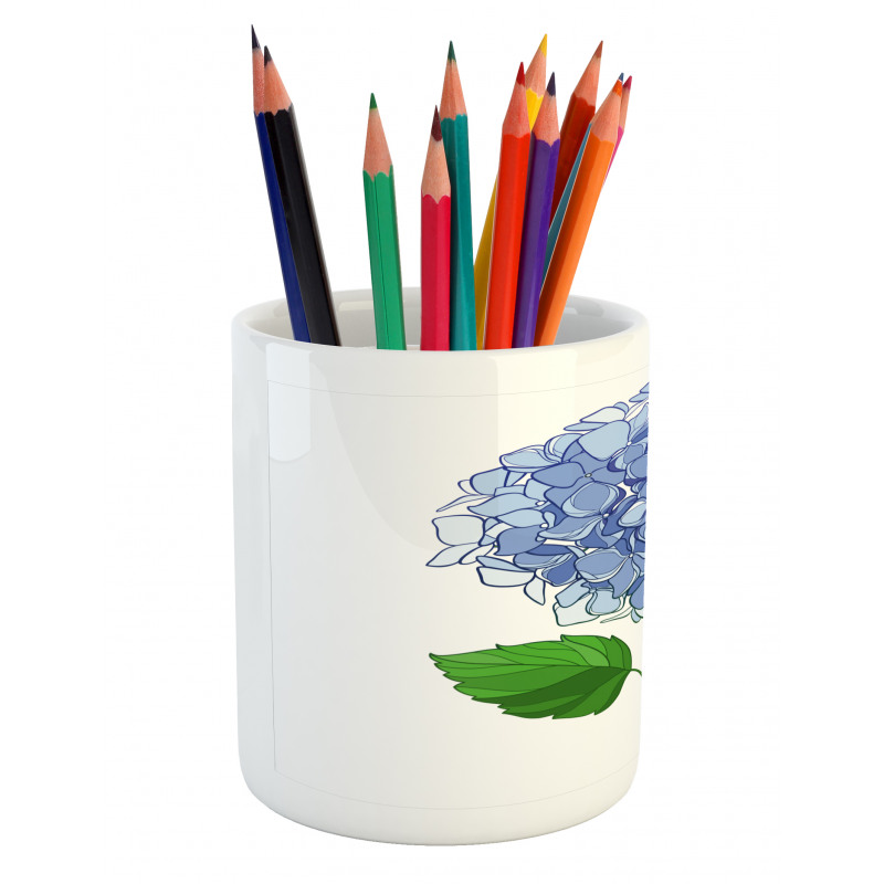 Simple Flower Blooms Pencil Pen Holder