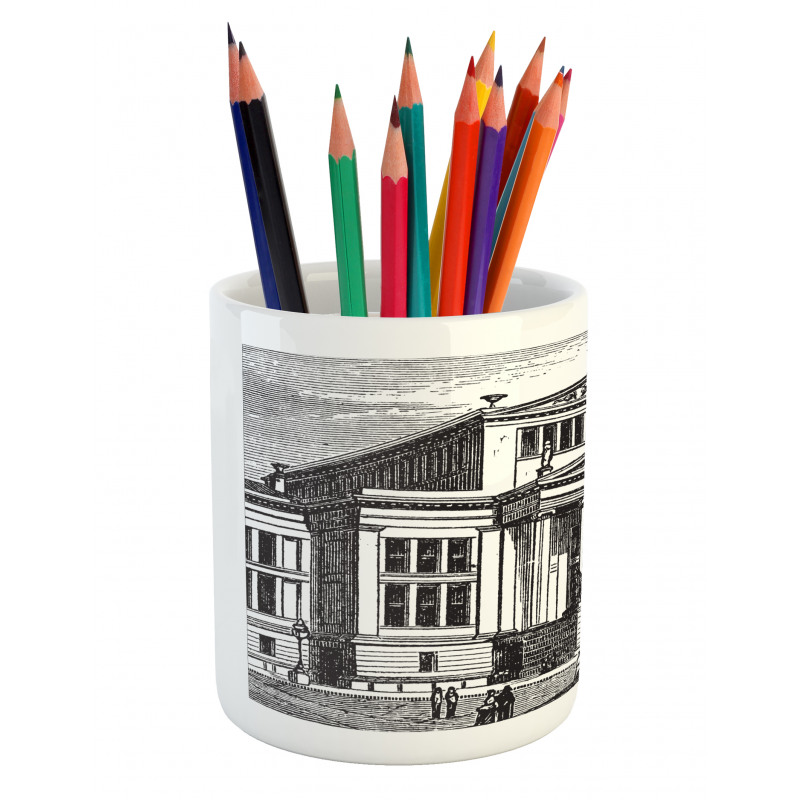 Engraved Konzerthaus Berlin Pencil Pen Holder