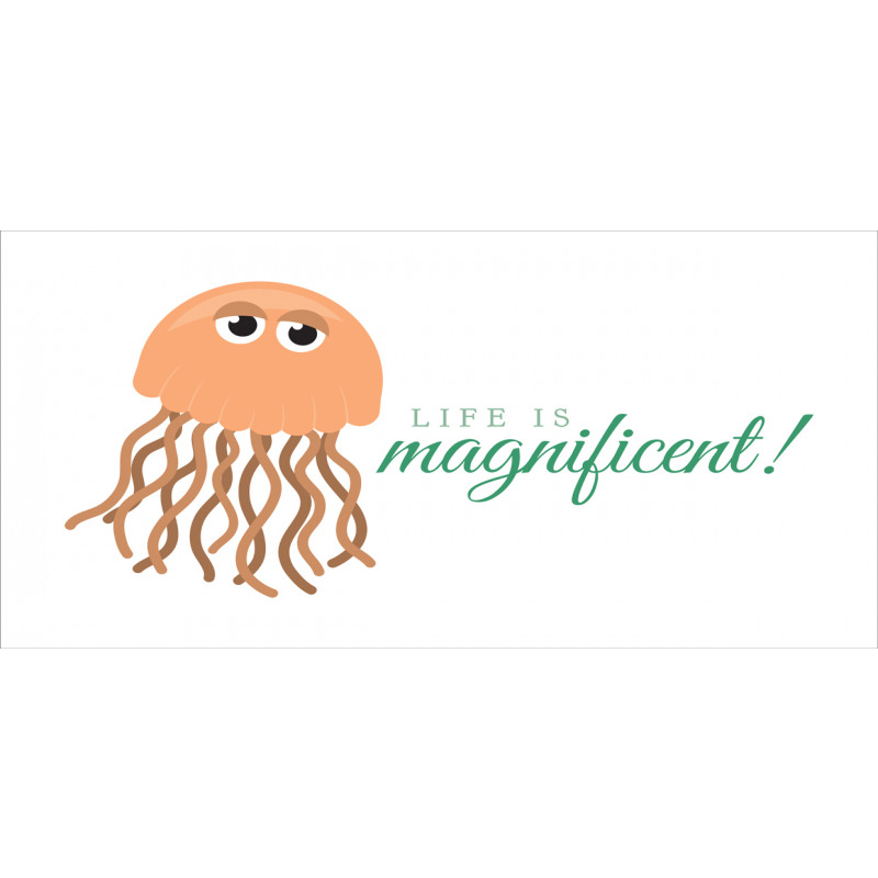 Life is Magnificent Text Pencil Pen Holder