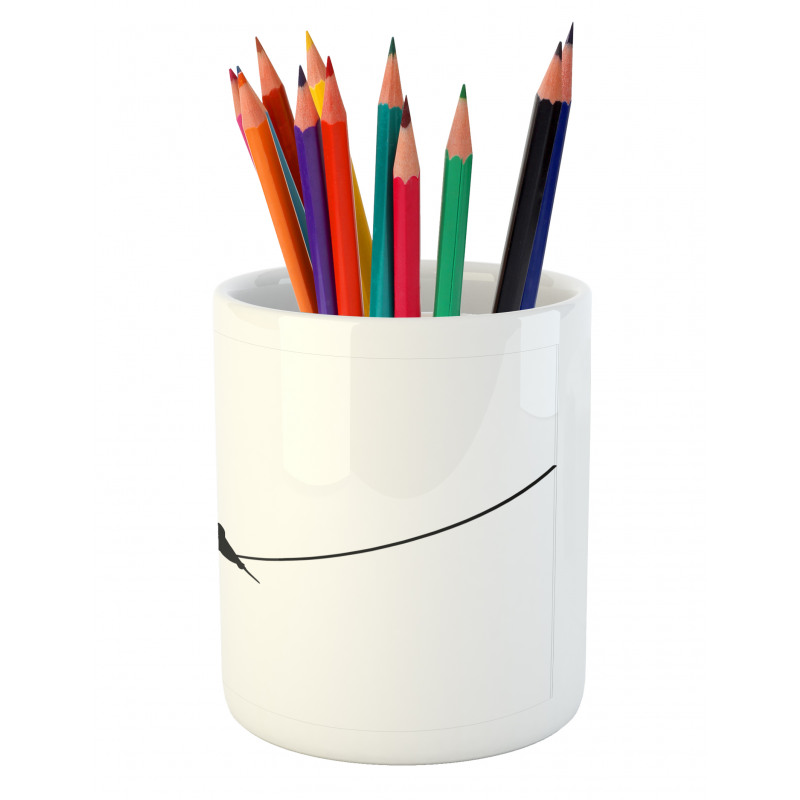 Simple Love Themed Pencil Pen Holder