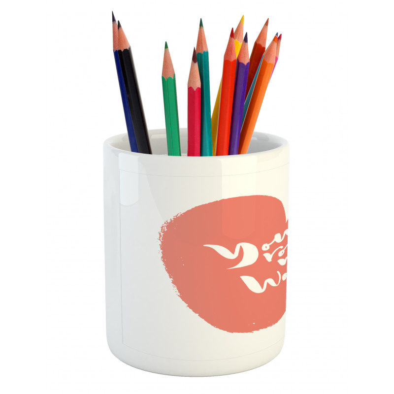 Charcoal Look Sketch Art Pencil Pen Holder