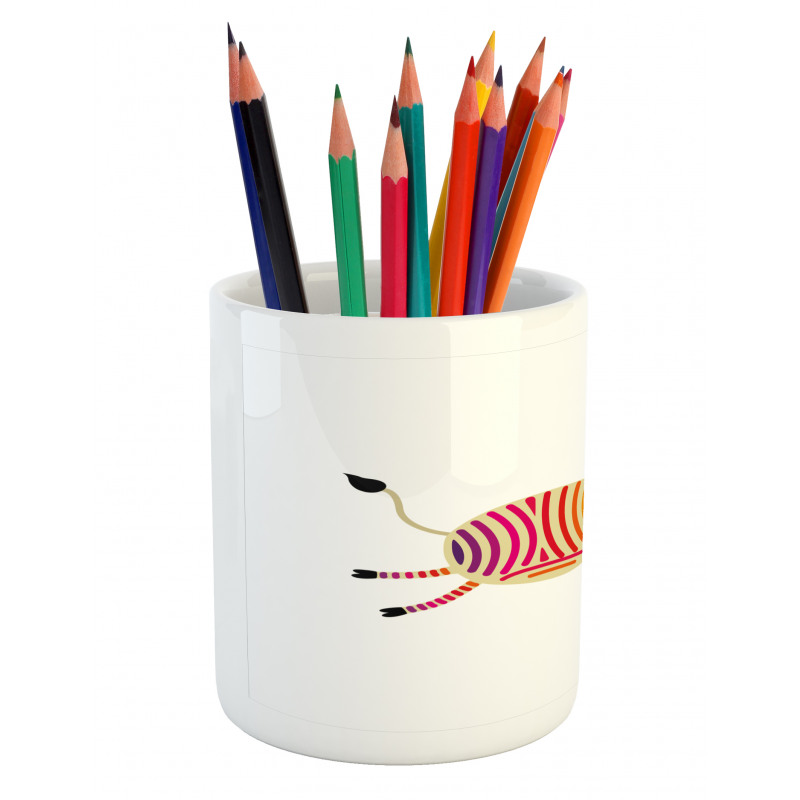 Happy Cartoon Animal Pencil Pen Holder