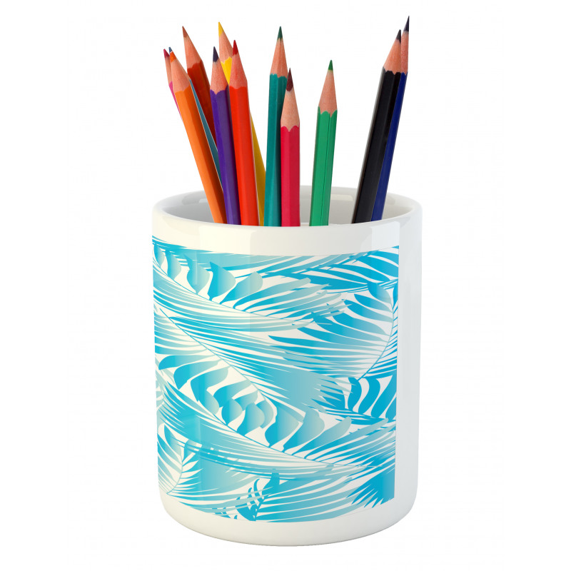 Exotic Miami Palms Pencil Pen Holder