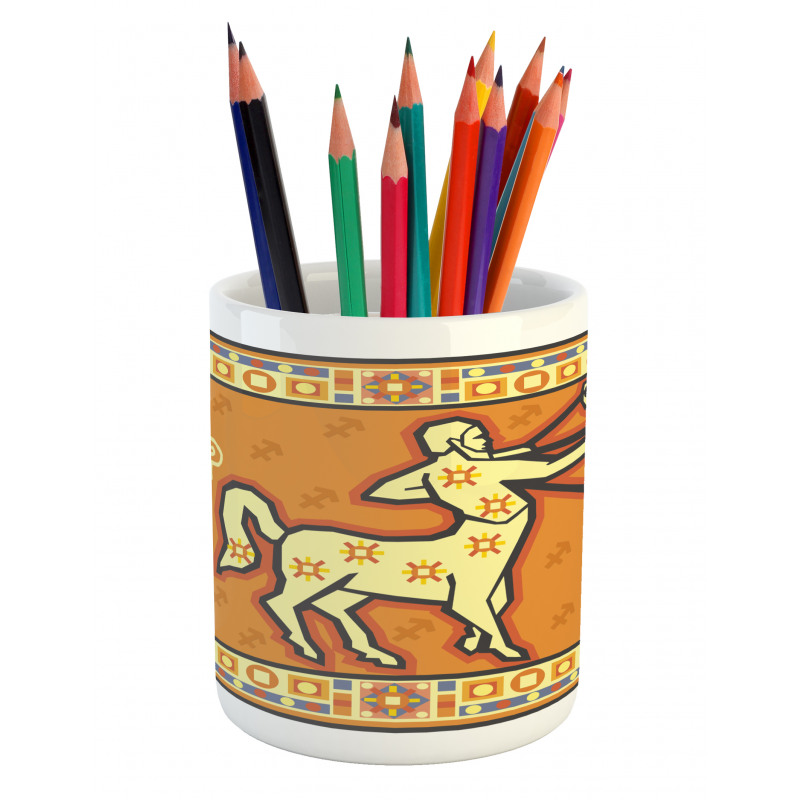 Horoscope Arrow Pencil Pen Holder