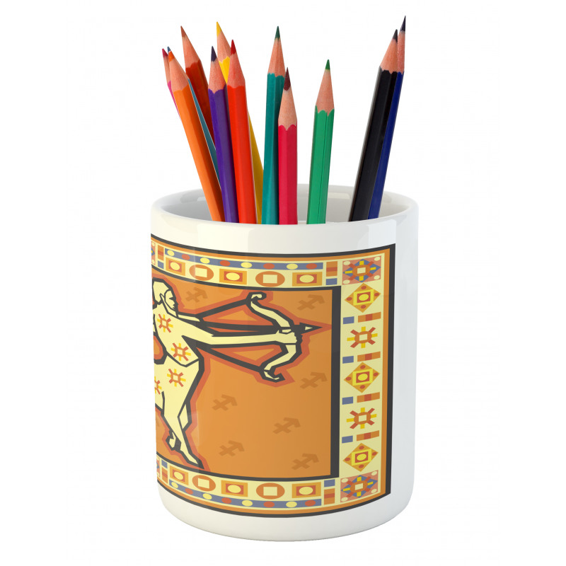 Horoscope Arrow Pencil Pen Holder