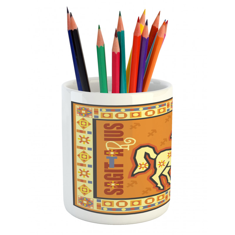 Horoscope Arrow Pencil Pen Holder