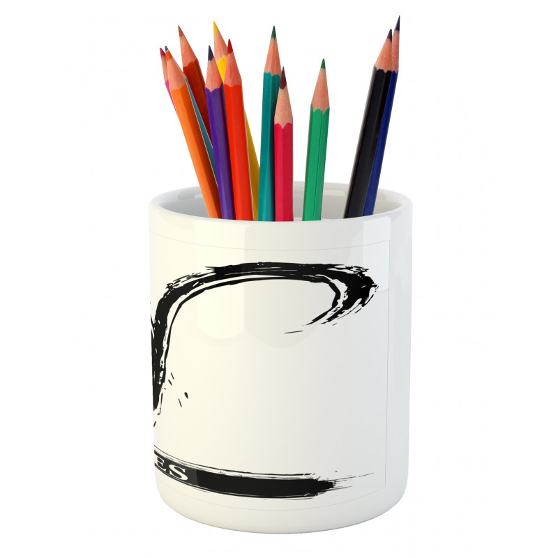 Aries Astrology Sign Pencil Pen Holder