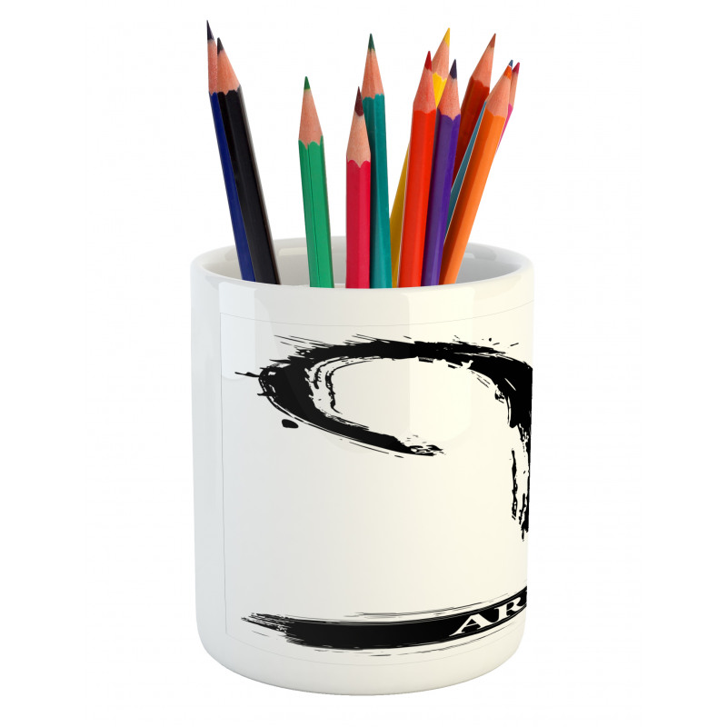 Aries Astrology Sign Pencil Pen Holder