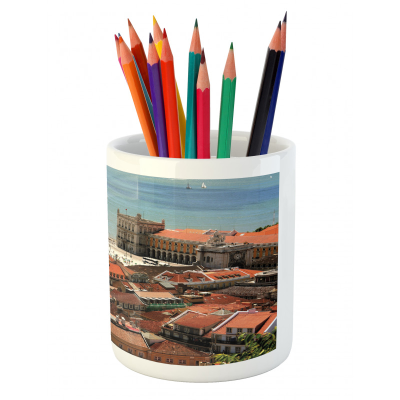 Nostalgic Lisbon City Pencil Pen Holder