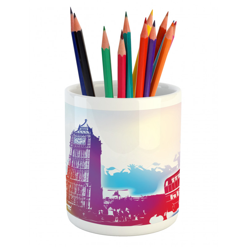 Historical Big Ben UK Pencil Pen Holder