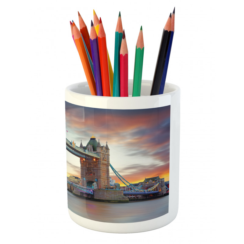 Historical Tower Bridge Pencil Pen Holder