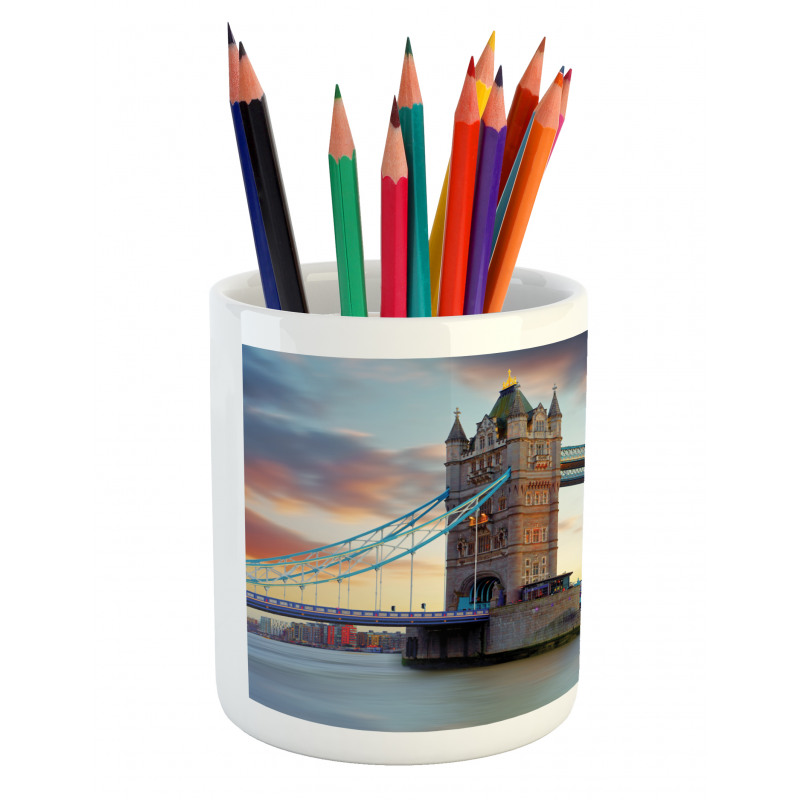 Historical Tower Bridge Pencil Pen Holder