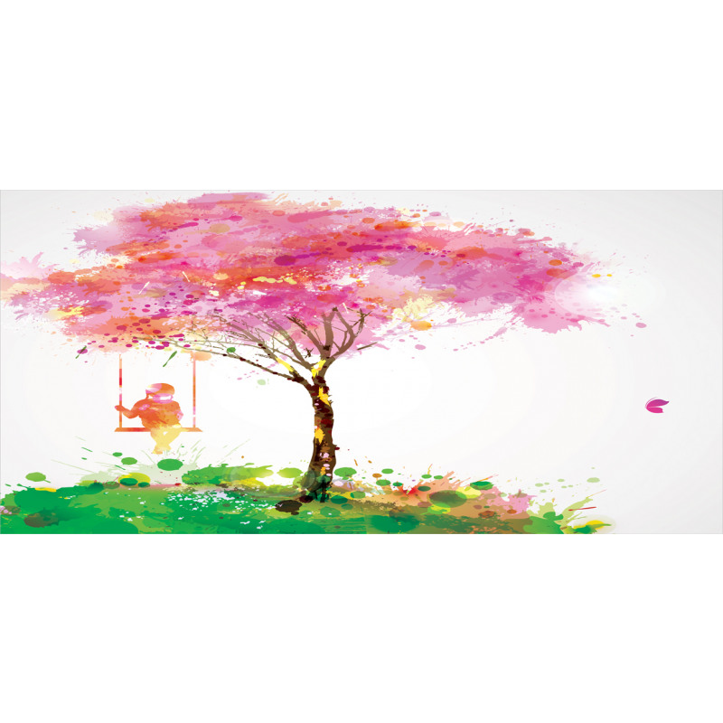 Spring Blossoming Tree Pencil Pen Holder