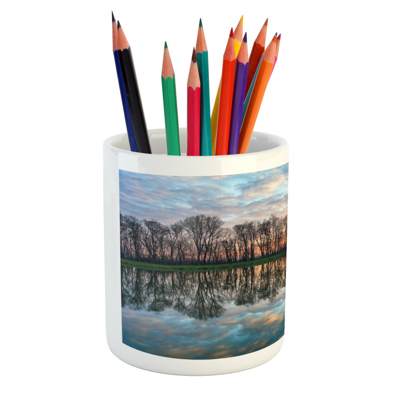 Boho Sunset Pencil Pen Holder