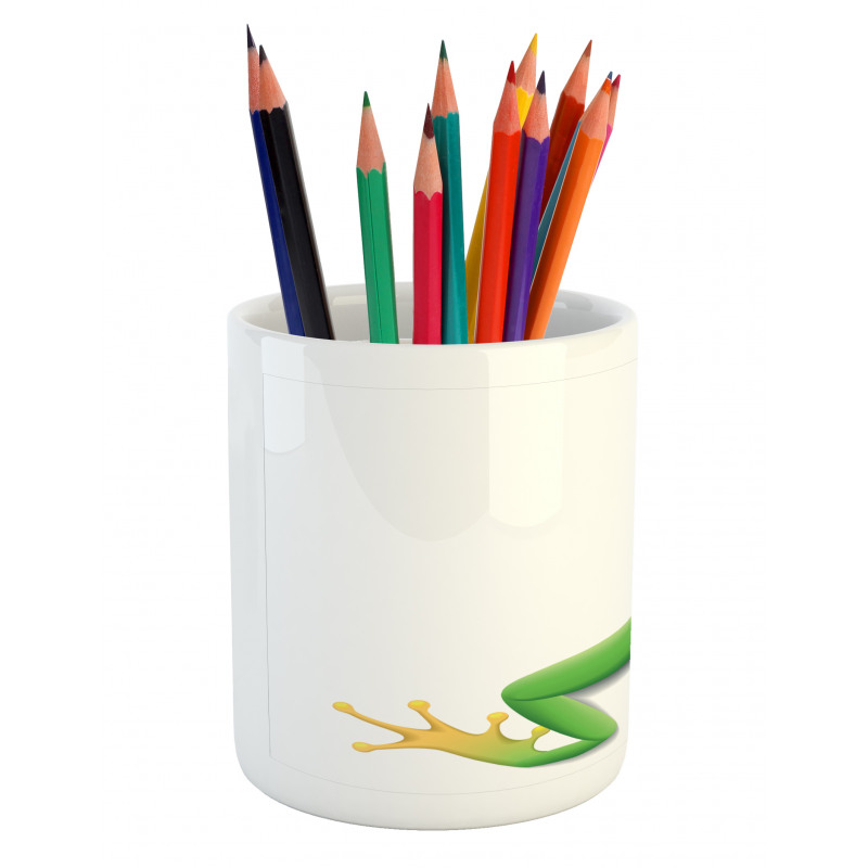 Tropic Frog in Nature Pencil Pen Holder