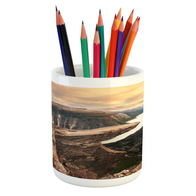 River Canyon Norway Pencil Pen Holder