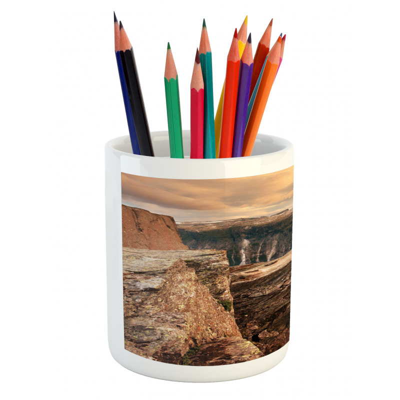 River Canyon Norway Pencil Pen Holder