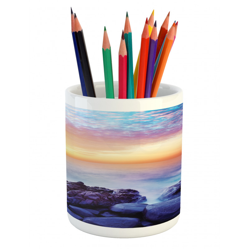 Morning Rainbow Colors Pencil Pen Holder