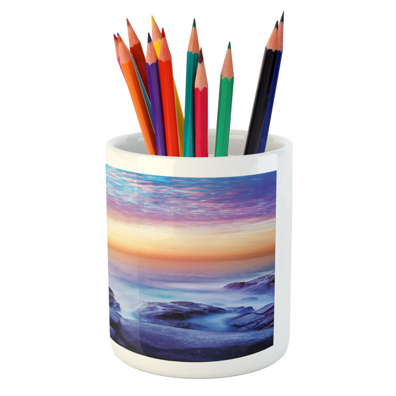 Morning Rainbow Colors Pencil Pen Holder