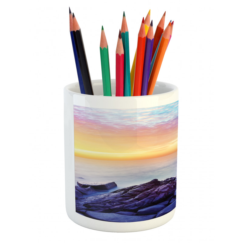 Morning Rainbow Colors Pencil Pen Holder