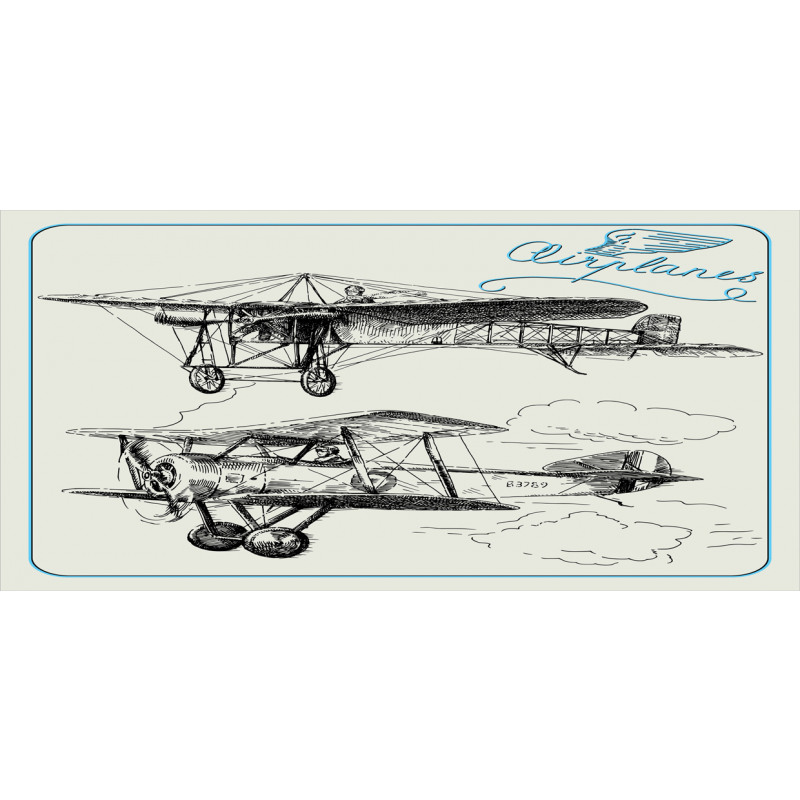 Aircraft Jets in Sky Pencil Pen Holder