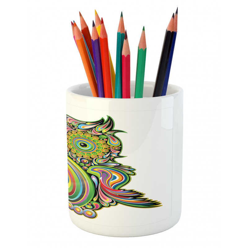 Owl Eye Pencil Pen Holder