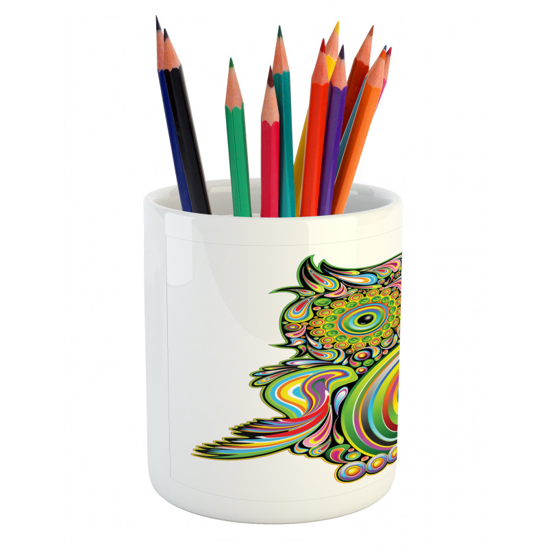 Owl Eye Pencil Pen Holder