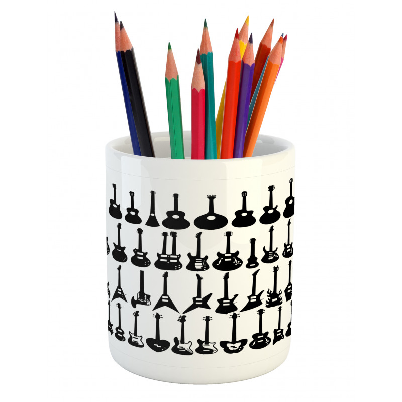 Various Monotone Elements Pencil Pen Holder