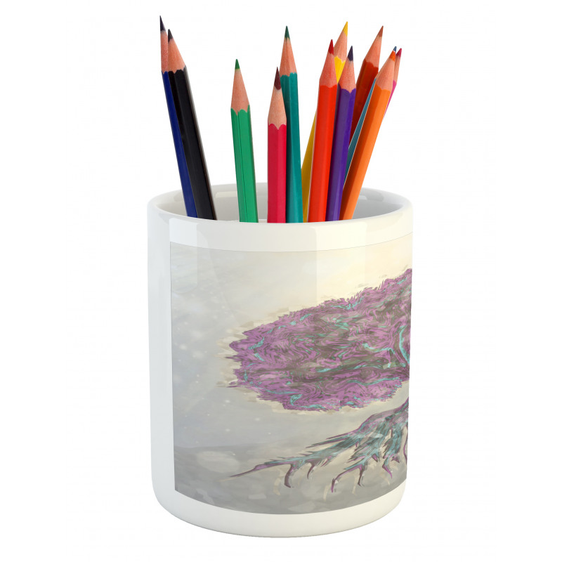 Watercolor Bohemian Pencil Pen Holder