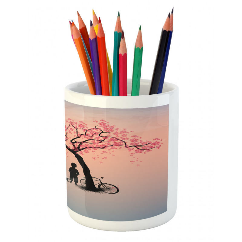 Springtime Blossom Pencil Pen Holder