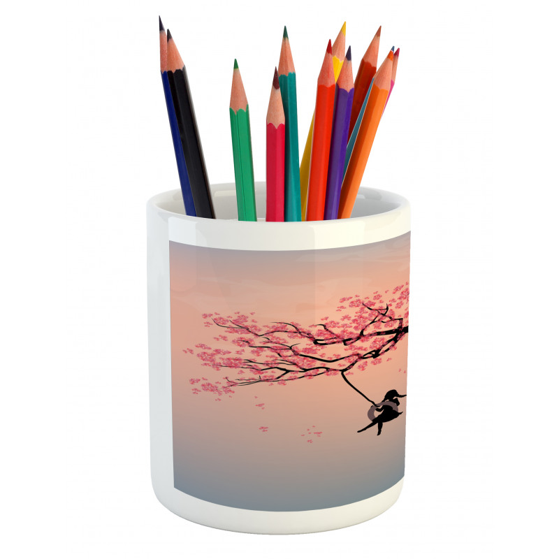 Springtime Blossom Pencil Pen Holder