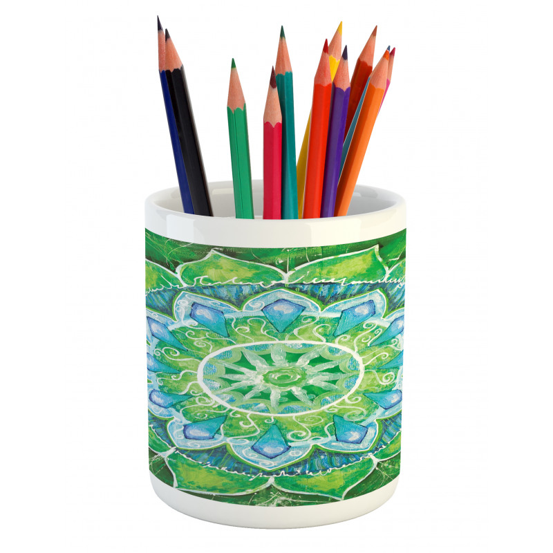 Leaf Forms Nature Pencil Pen Holder