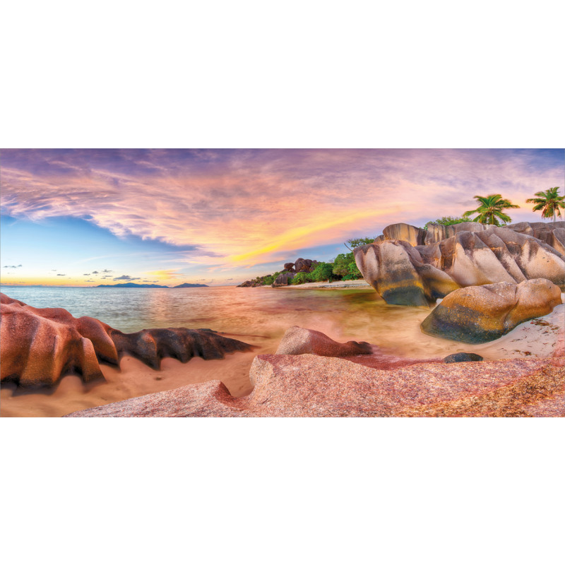 Rock Beach Sunset Photo Pencil Pen Holder