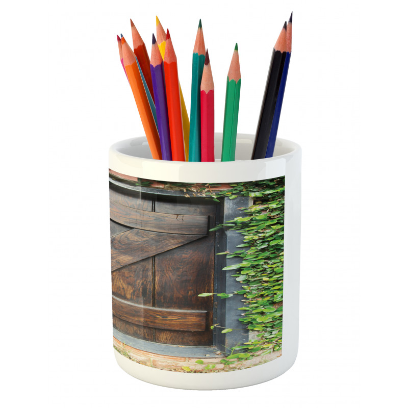 Spanish Style Garden Pencil Pen Holder