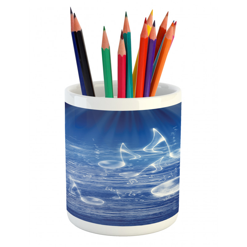 Music Nautical Melody Pencil Pen Holder