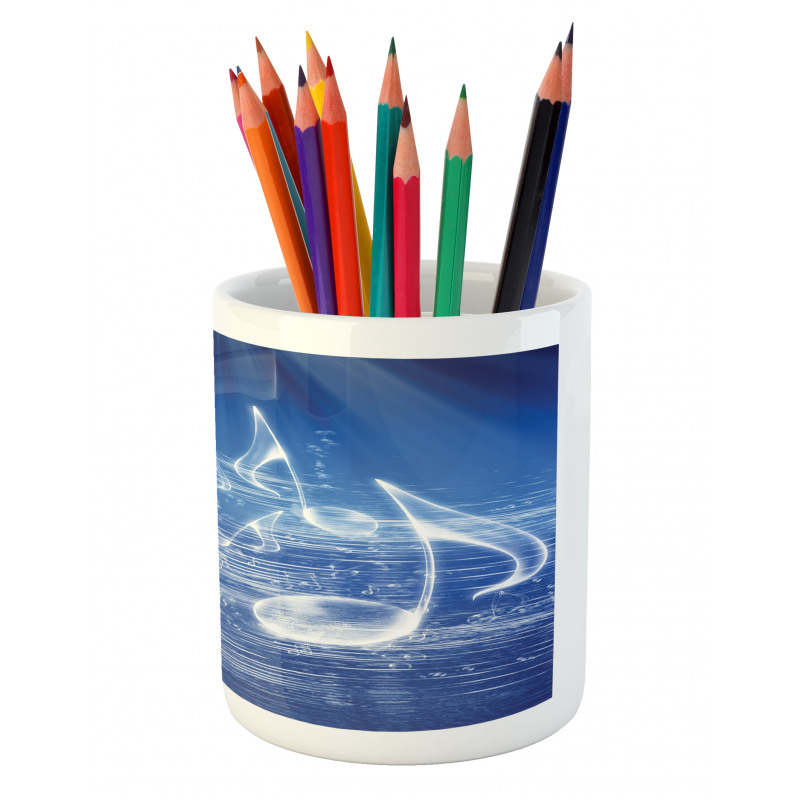 Music Nautical Melody Pencil Pen Holder