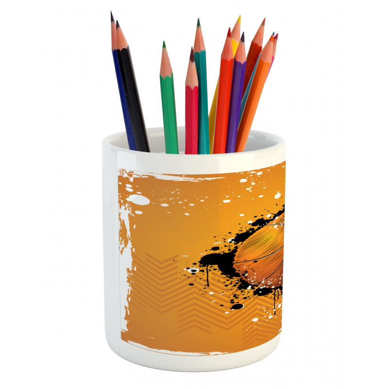 Basketball Splash Style Pencil Pen Holder