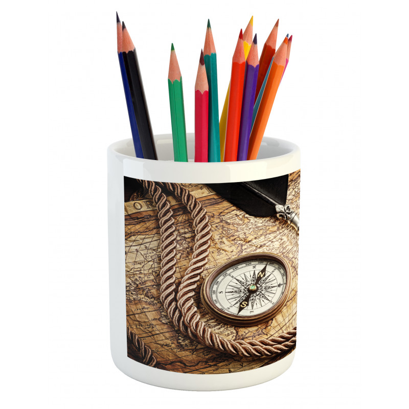 Voyage Theme Lifestyle Pencil Pen Holder