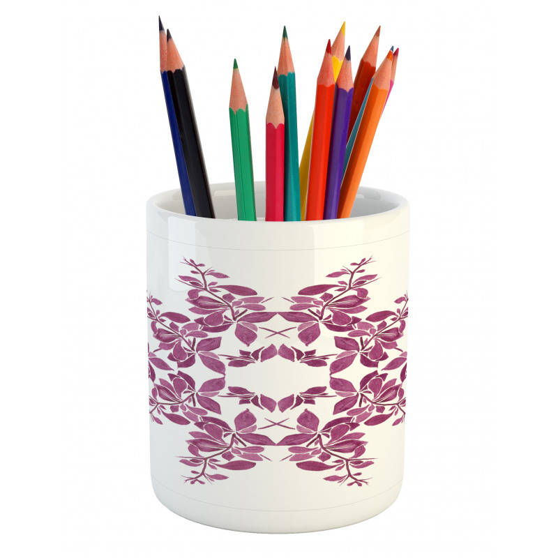 Bridal Flower Bouquet Pencil Pen Holder