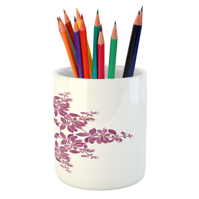 Bridal Flower Bouquet Pencil Pen Holder