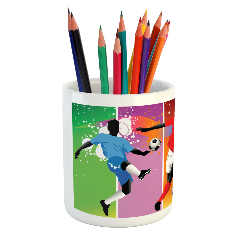 Football Soccer Modern Pencil Pen Holder