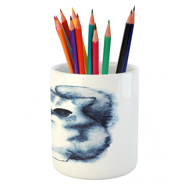 Cat Kitty Kids Design Pencil Pen Holder