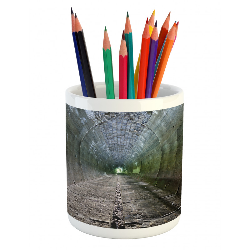 Dungeon Old Side Tunnel Pencil Pen Holder