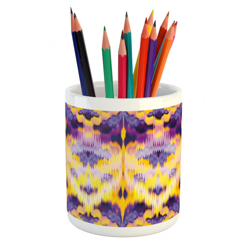 Indonesian Dying Boho Pencil Pen Holder