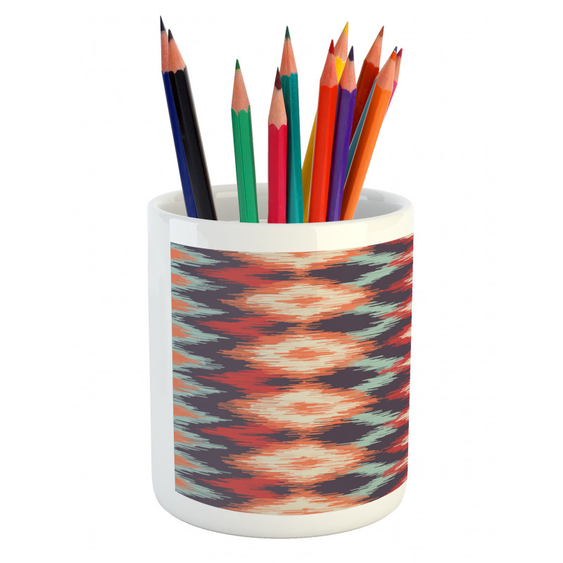 Oriental Weaving Style Pencil Pen Holder