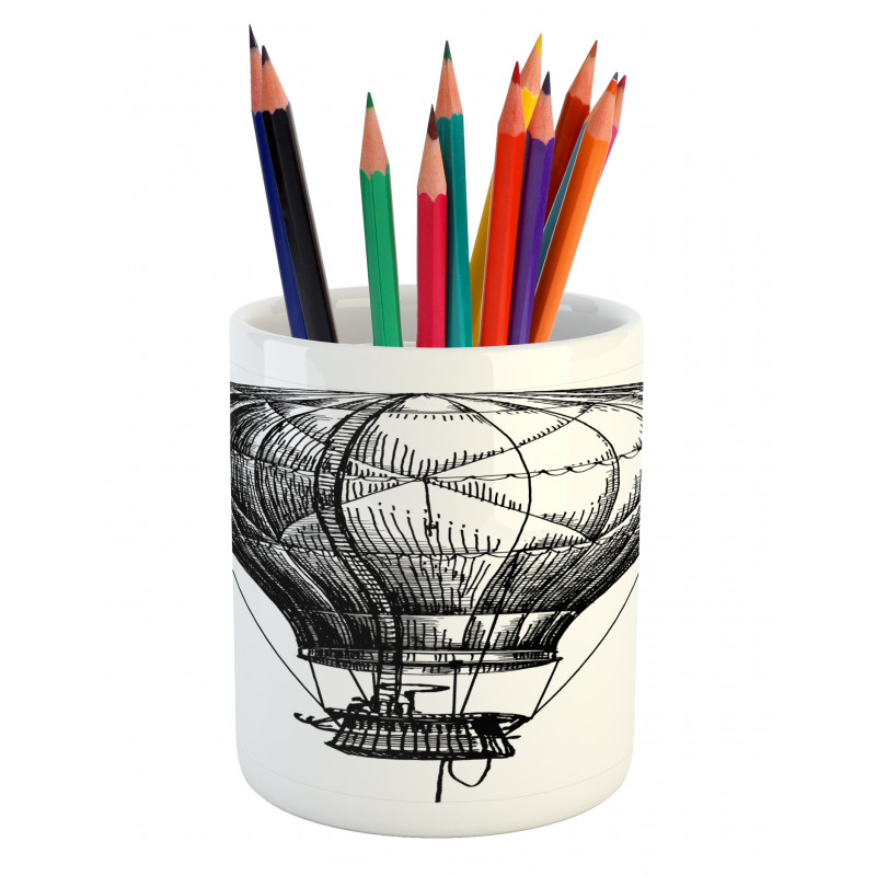 Balloon in the Sky Pencil Pen Holder