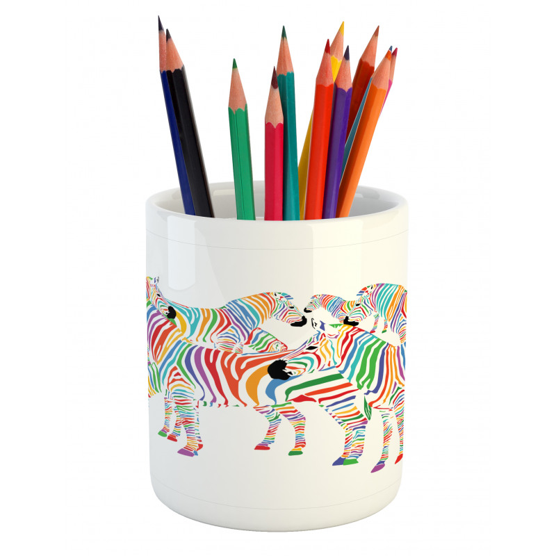 Colorful Animals Pencil Pen Holder